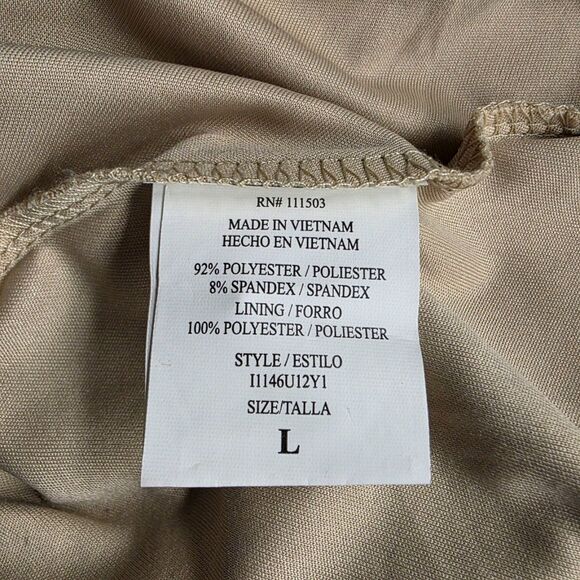 Lily Rose Geometric Black Lace Special Occasion Dress Size Large - Picture 11 of 11